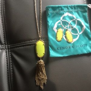 Kendra Scott Rayne Necklace & Earrings Set